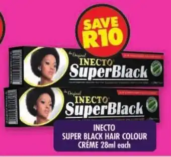 Shoprite Inecto super black hair colour créme offer