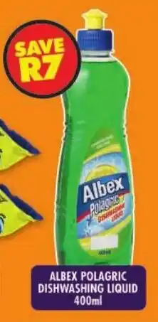 Shoprite Albex polagric dishwashing liquid offer