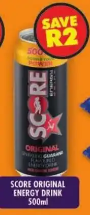 Shoprite Score original energy drink offer