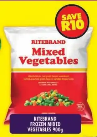 Shoprite Ritebrand frozen mixed vegetables offer