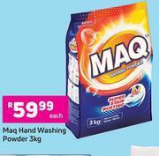 Game Maq Hand Washing Powder-3Kg Each offer