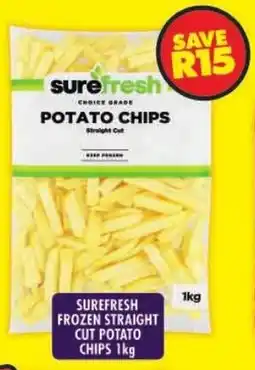 Shoprite Surefresh frozen straight cut potato chips offer