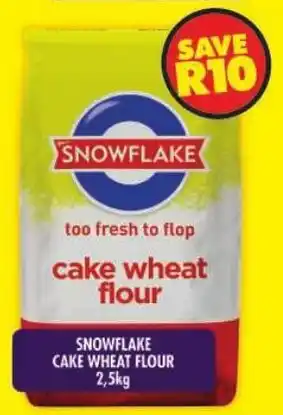 Shoprite Snowflake cake wheat flour offer