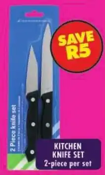 Shoprite Kitchen knife set offer