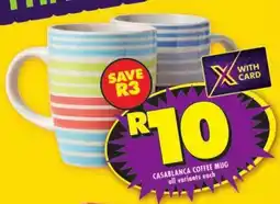 Shoprite Casablanca coffee mug offer