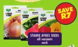 Shoprite Starke ayres seeds all variants offer