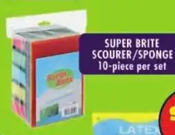 Shoprite Super brite scourer/sponge offer