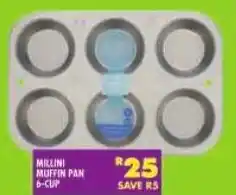 Shoprite Millini muffin pan 6-cup offer