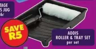 Shoprite Addis roller & tray set offer