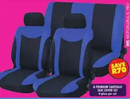 Shoprite Q premium santiago seat cover set offer