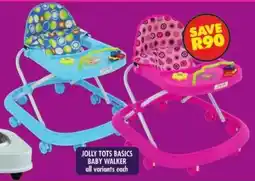 Shoprite Jolly tots basics baby walker offer