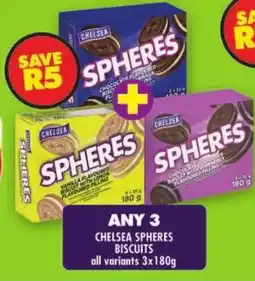 Shoprite Chelsea spheres biscuits all variants offer