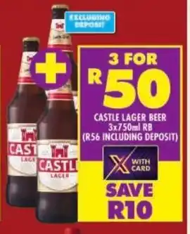 Shoprite Castle lager beer rb offer