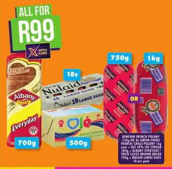 Shoprite All for R99 offer