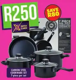 Shoprite Carbon steel cookware set offer