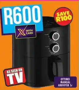 Shoprite Ottimo manual airfryer offer