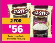 Game Tastic Long Grain Parboiled Rice-For 2 x 2kg offer
