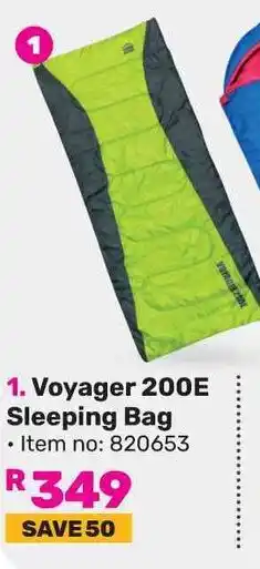 Game Voyager 200E Sleeping Bag offer