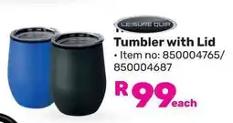 Game Tumbler with Lid offer