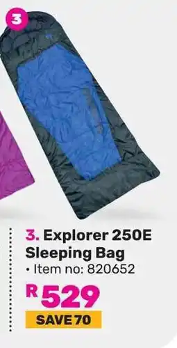 Game Explorer 250E Sleeping Bag offer