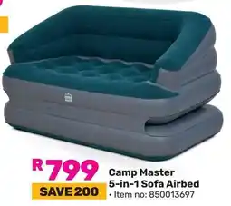 Game Camp Master 5-in-1 Sofa Airbed offer