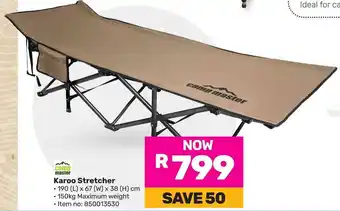 Game Camp Master Karoo Stretcher offer