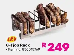 Game LK's 8-Tjop Rack offer