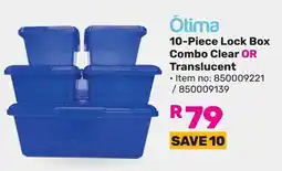 Game Ótima Lock Box Combo Clear OR Translucent offer