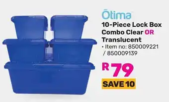 Game Ótima Lock Box Combo Clear OR Translucent offer