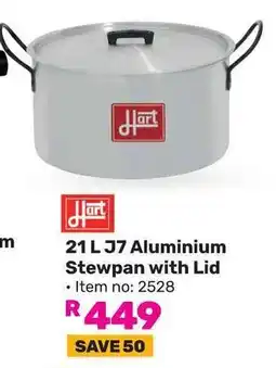 Game Hart J7 Aluminium Stewpan with Lid offer