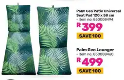 Game Palm Geo Lounger offer