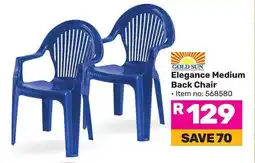 Game GOLD SUN Elegance Medium Back Chair offer