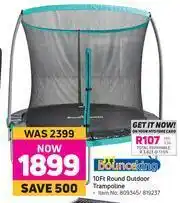 Game Bounce King 10 Ft Round Outdoor Trampoline offer