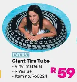 Game INTEX Giant Tire Tube offer