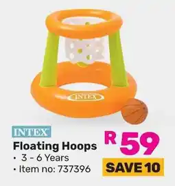 Game INTEX Floating Hoops offer