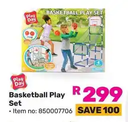 Game Play Day Basketball Play Set offer