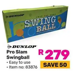 Game DUNLOP Pro Slam Swingball offer