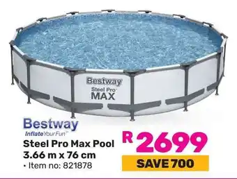 Game Bestway Steel Pro Max Pool offer