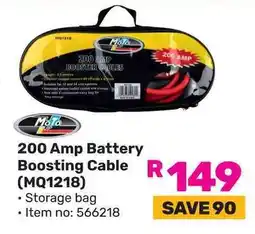 Game 200 Amp Battery Boosting Cable (MQ1218) offer