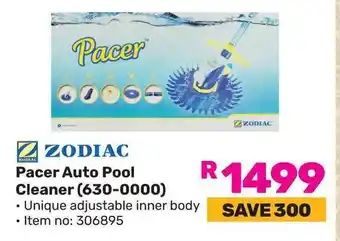 Game ZODIAC Pacer Auto Pool Cleaner offer