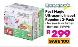 Game Homemark Pest Magic Ultrasonic Insect Repelent offer