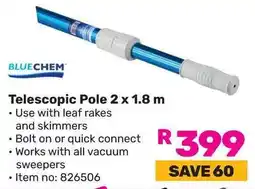 Game BLUECHEM Telescopic Pole offer