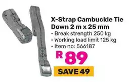 Game X-Strap Cambuckle Tie Down offer