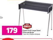 Game Expert Grill Large Steel Charcoal Braai offer