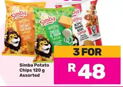 Game Simba Potato Chips Assorted offer