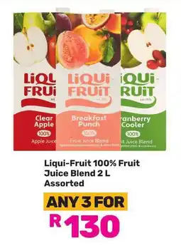 Game Liqui-Fruit 100% Fruit Juice Blend Assorted offer