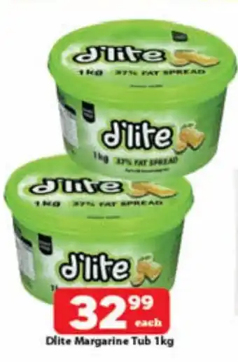 Check Save D'lite Margarine Tub offer