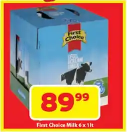 Check Save First Choice Milk offer