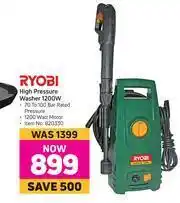 Game Ryobi High Pressure Washer 1200W offer