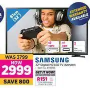 Game Hisense 32" (81cm) Digital  HD LED TV 32N5001 offer